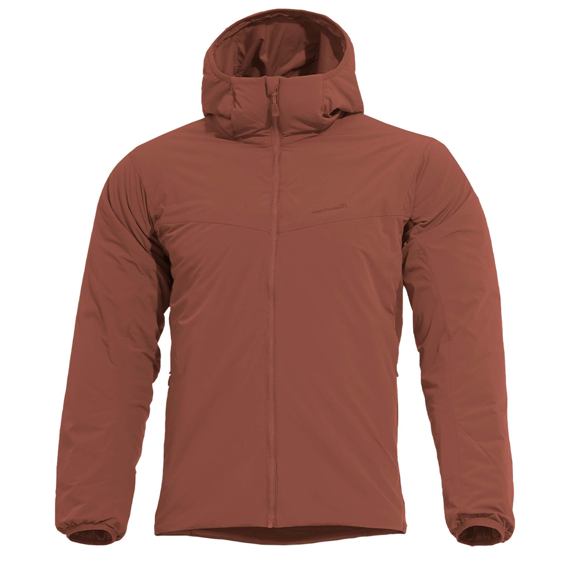 Geaca Panthiras 3M™ G™ Insulation Maroon Red Pentagon Tactical - Protecție Termică Superioară și Libertate de Mișcare