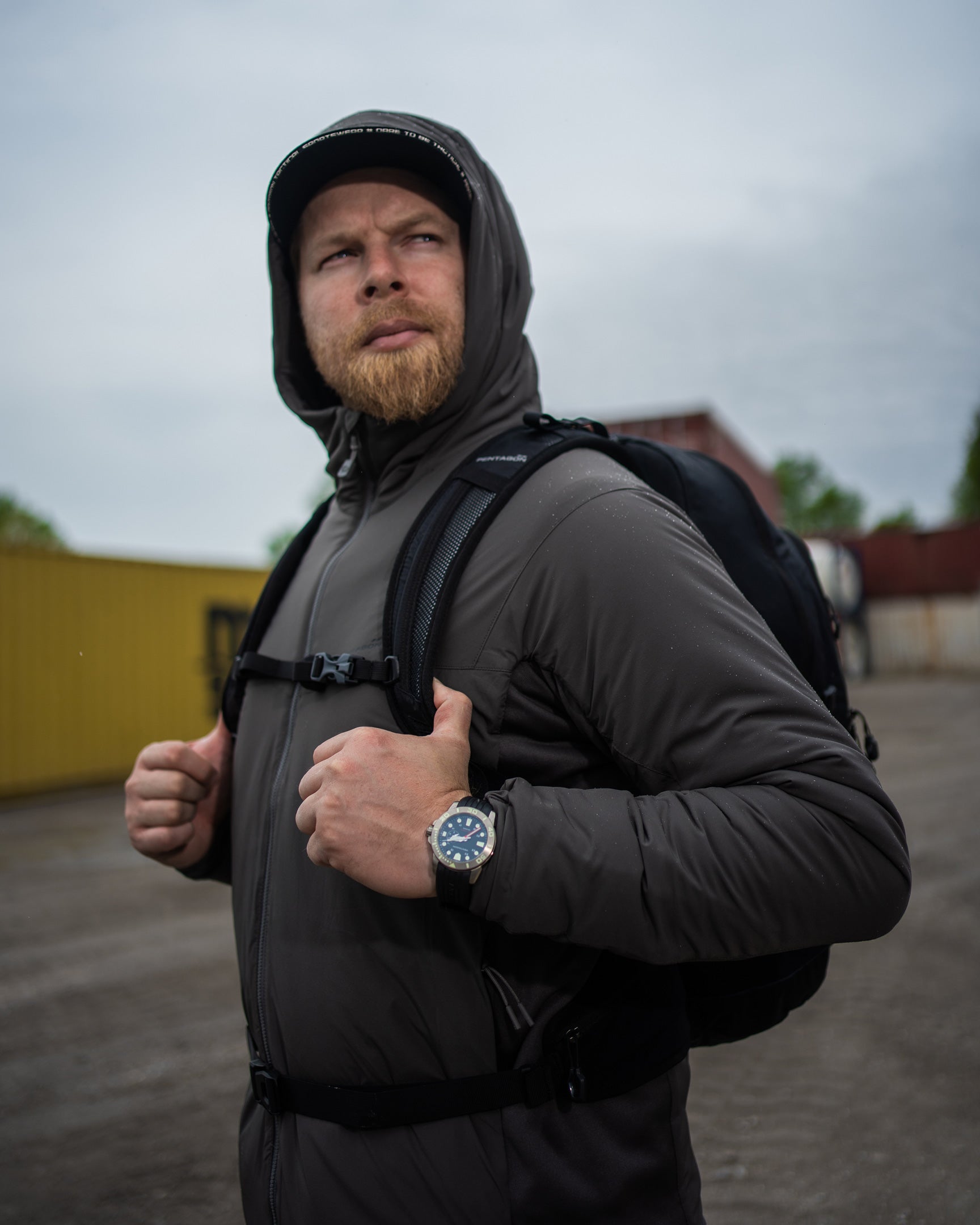Geaca Panthiras V2.0 3M™ G60™ Insulation Cinder Grey Pentagon Tactical - Căldură Ușoară și Performanță Adaptabilă