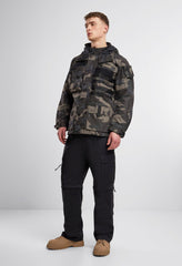 Geaca Performance Outdoor Dark Camo Brandit - Versatilitate Tactică