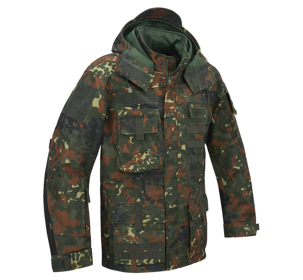 Geaca Performance Outdoor Flecktarn Brandit - Versatilitate Tactică