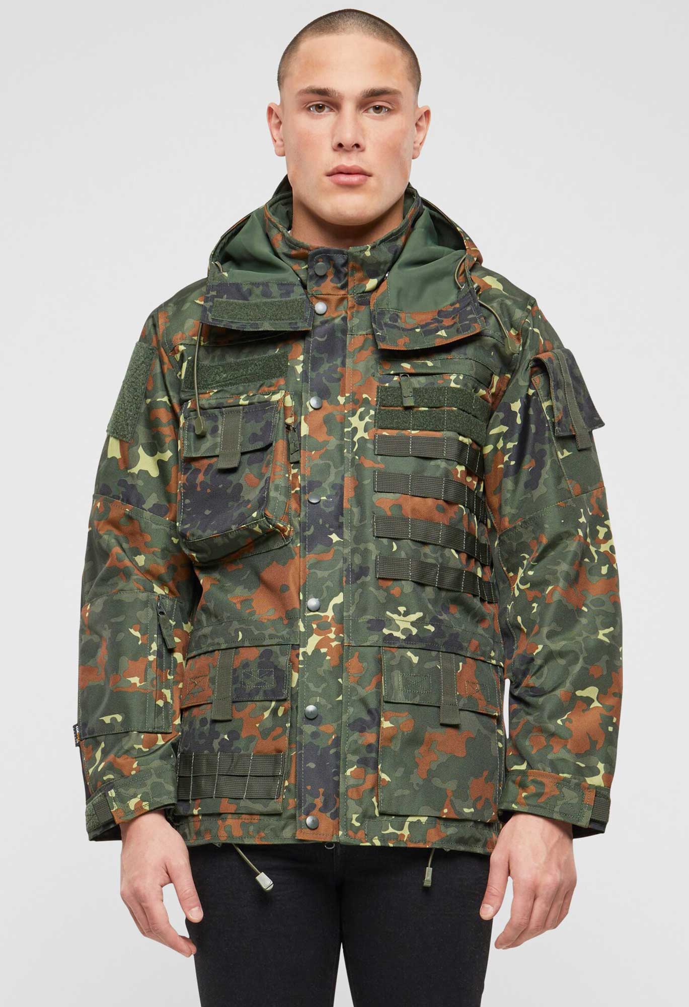 Geaca Performance Outdoor Flecktarn Brandit - Versatilitate Tactică