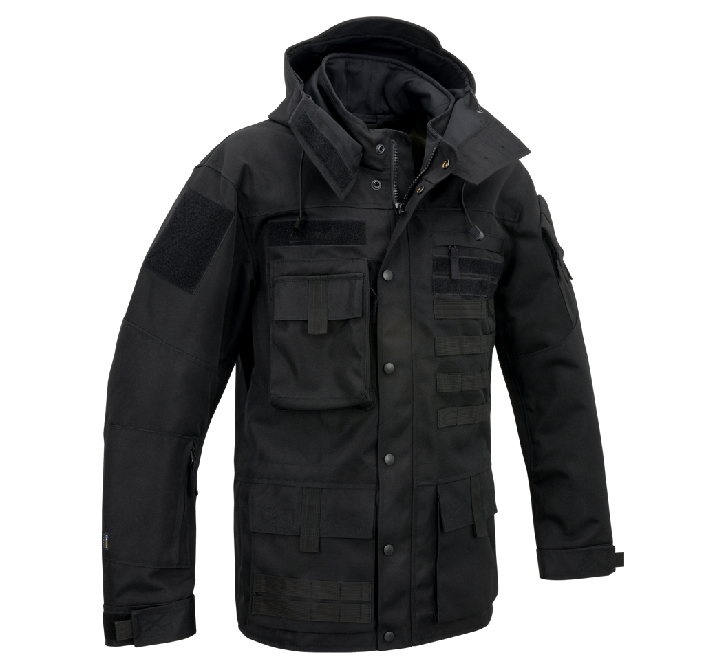 Geaca Performance Outdoor Negru Brandit - Confort Tactic Zilnic
