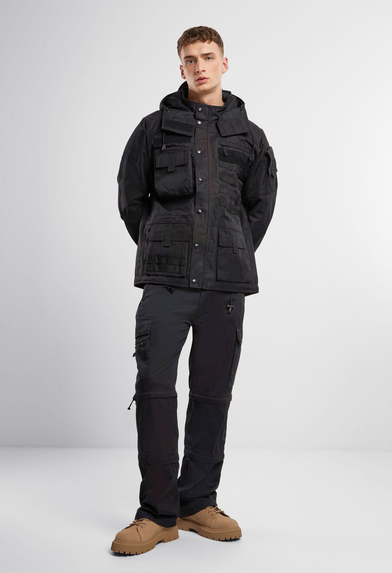 Geaca Performance Outdoor Negru Brandit - Confort Tactic Zilnic
