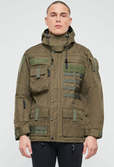 Geaca Performance Outdoor Olive Brandit - Caldura si Mobilitate