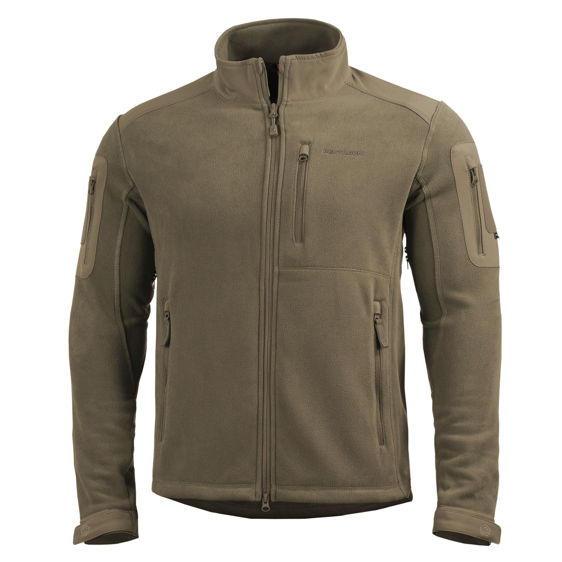 Geaca Perseus 2.0 Fleece Jacket | Coyote Pentagon Tactical - Protecție Termică Superioară și Fiabilitate Tactică