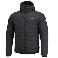 Geacă Puffer Pentagon Aurora 2.0 – Izolație 170 g, Glugă Dublă, Neagră