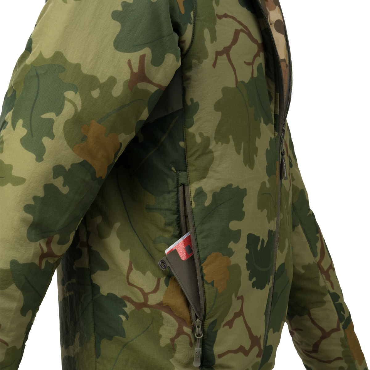Geacă Reversibilă Helikon-Tex Wolfhound Hoodie® Windpack Climashield® Apex