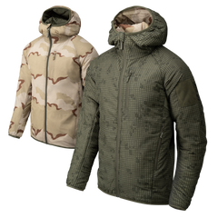 Geacă Reversibilă Helikon-Tex Wolfhound Hoodie® Windpack Climashield® Apex