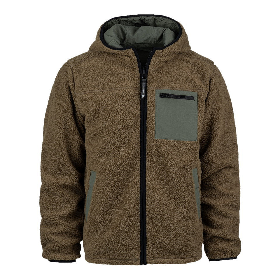 Geacă Reversible Sherpa Softshell Coyote/Ranger Green - Versatilitate Tactică Superioară