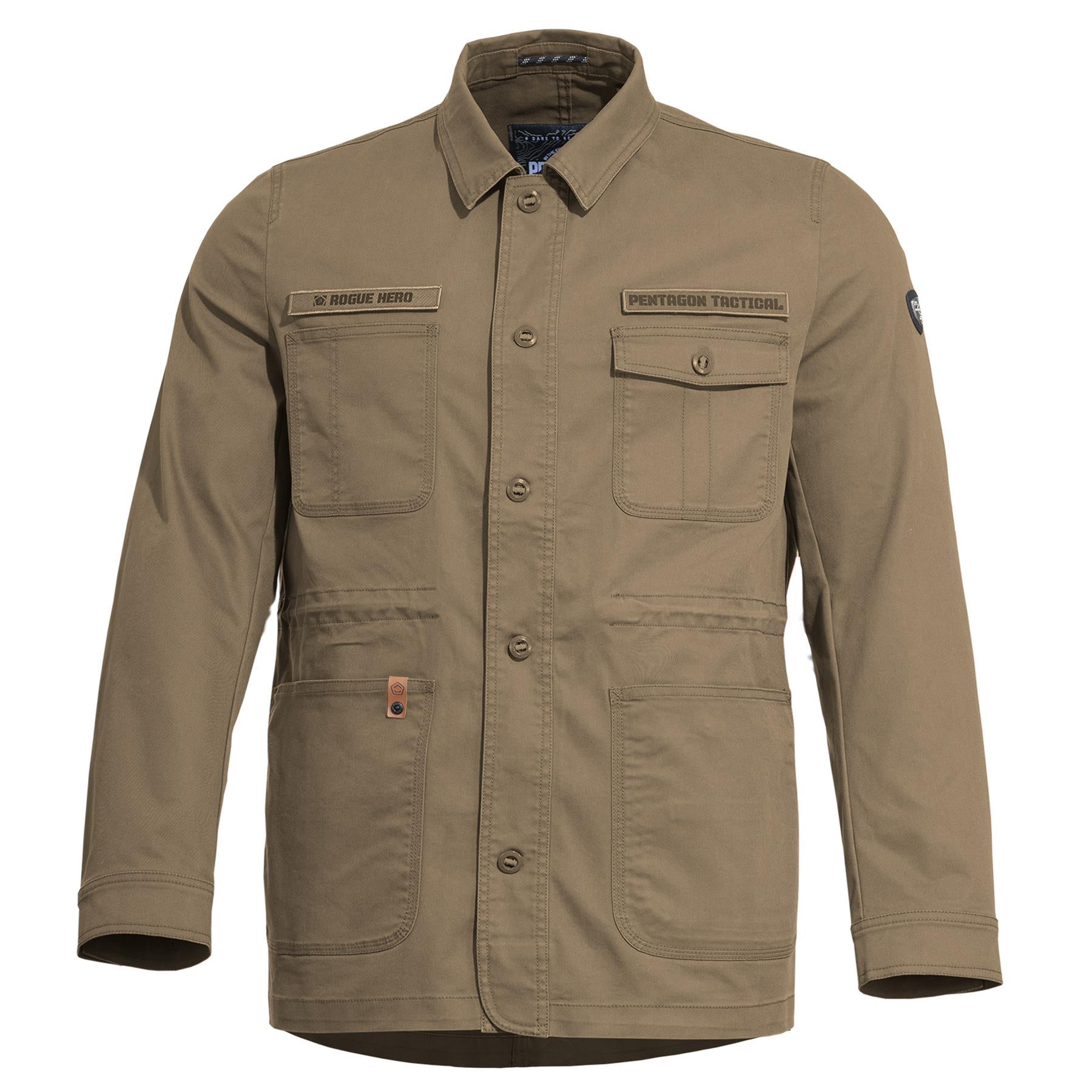 Geaca Rogue Hero Field Jacket Coyote Pentagon Tactical - Performanță și Versatilitate în orice Misiune