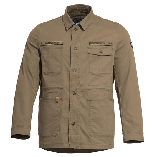 Geaca Rogue Hero Field Jacket Coyote Pentagon Tactical - Performanță și Versatilitate în orice Misiune