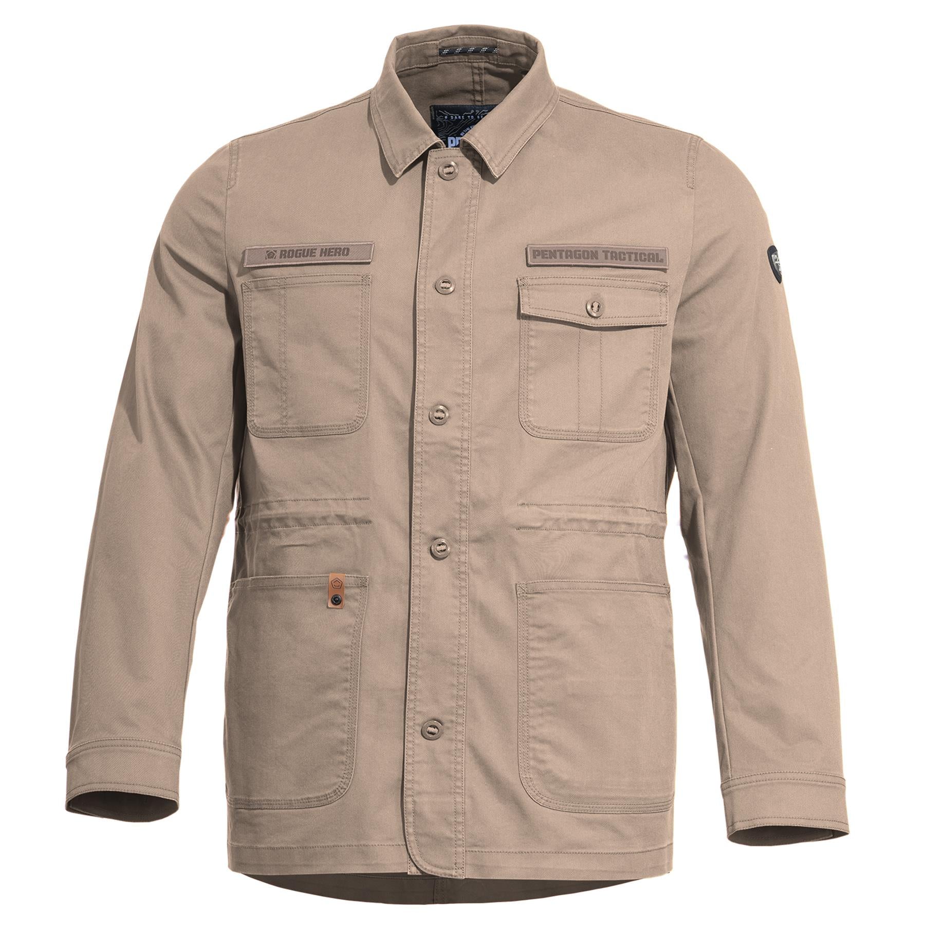Geaca Rogue Hero Field Jacket Khaki Pentagon Tactical - Stil, Funcționalitate și Rezistență Superioră