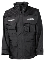 Geacă Security Negru MFH - Impermeabilă, Antistatică