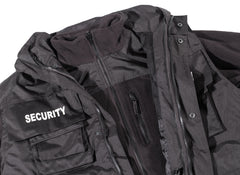 Geacă Security Negru MFH - Impermeabilă, Antistatică