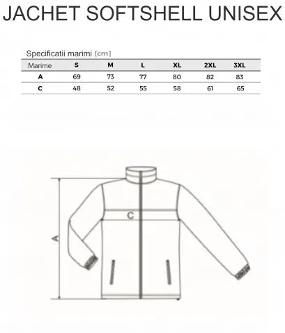 Geaca Smurd Softshell Hi-Vision