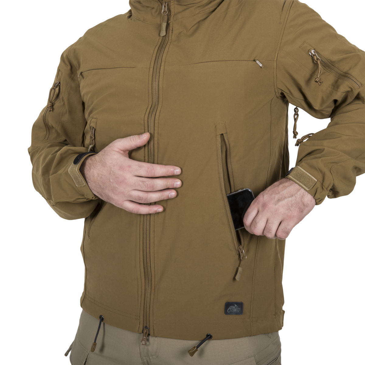 Geacă Soft Shell Helikon-Tex Windblocker cu Sistem QSA™