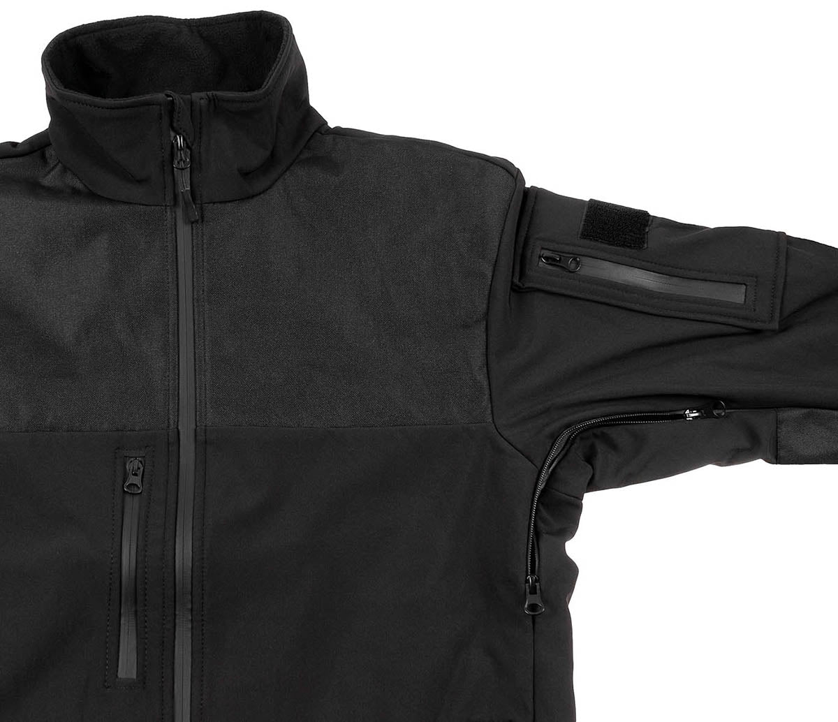 Geacă Softshell Australia Negru MFHProfessional - Impermeabilă, Antivânt