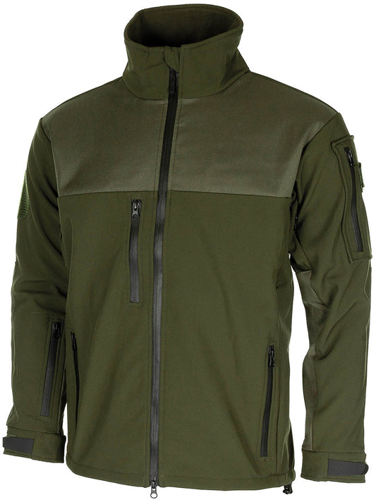 Geacă Softshell "Australia" Oliv MFHProfessional - Impermeabilă, Respirabilă