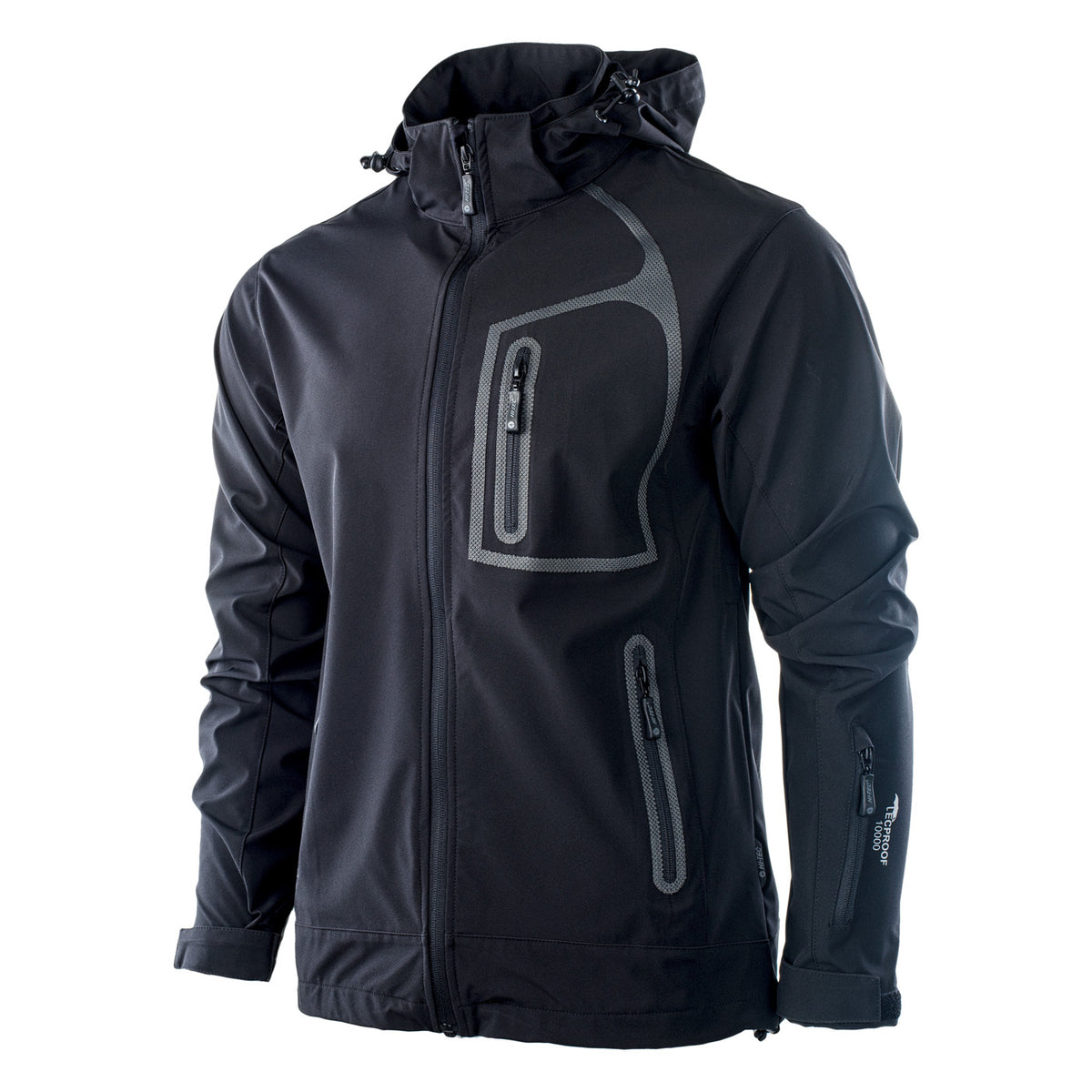 Geacă Softshell Bărbați NILS HI-TEC - Impermeabilă, Respirabilă, 4-Way Stretch - 1