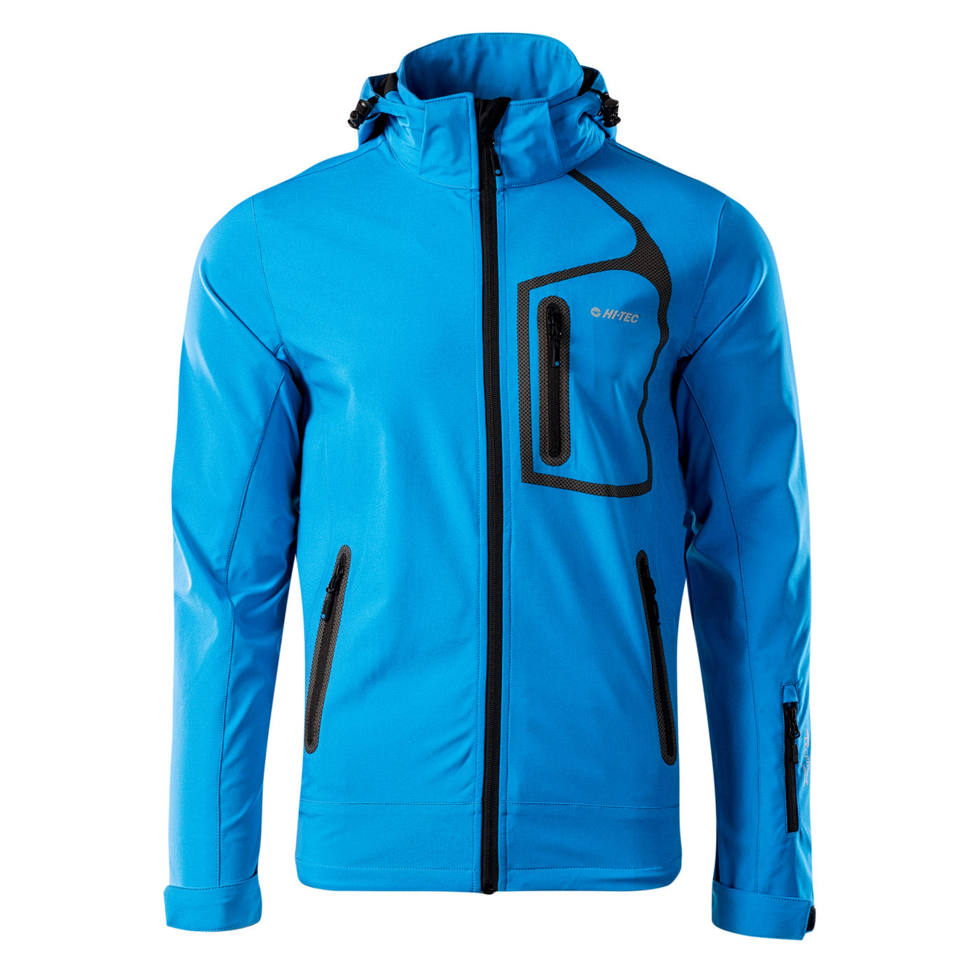 Geacă Softshell Bărbați NILS HI-TEC - Impermeabilă, Respirabilă, 4-Way Stretch - 1