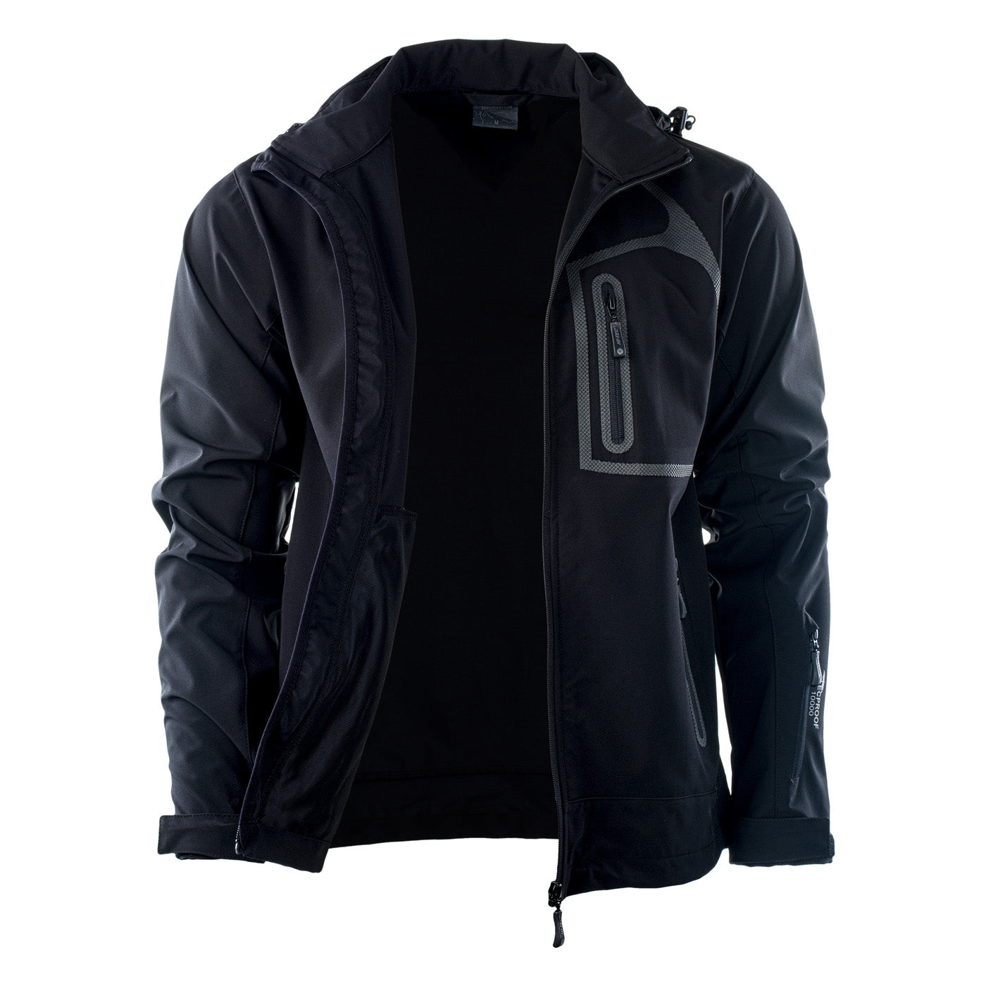 Geacă Softshell Bărbați NILS HI-TEC - Impermeabilă, Respirabilă, 4-Way Stretch - 3