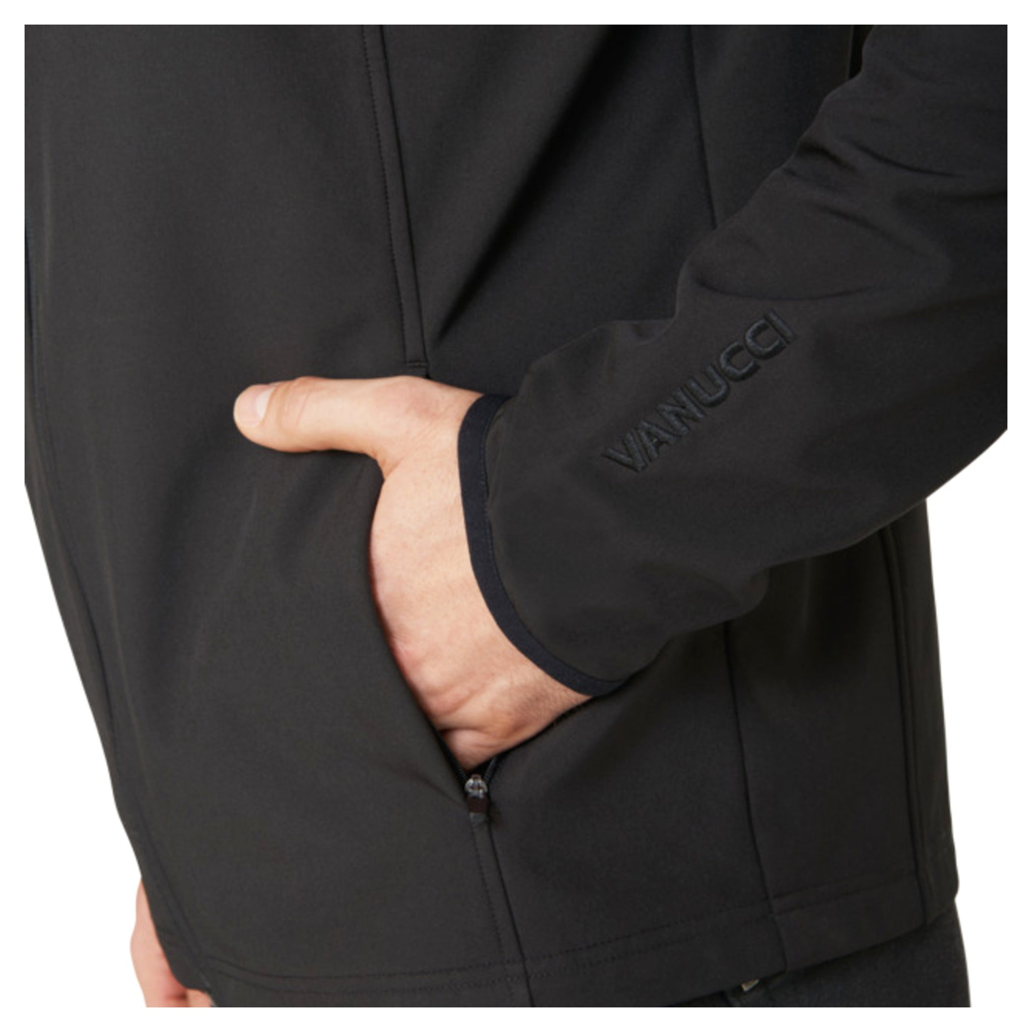Geacă Softshell Bărbați VXU-5 Vanucci - Windproof, Respirabilă