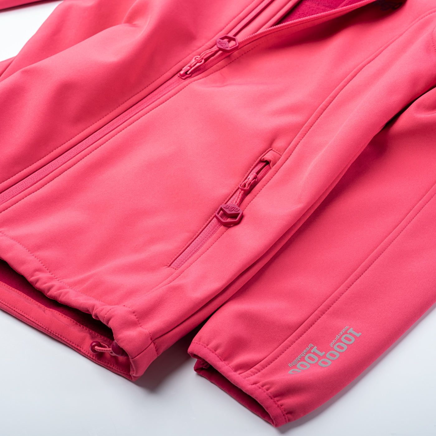 Geacă Softshell Copii JUVIA JRG BEJO - Impermeabilă, Respirabilă, 4-Way Stretch - 7
