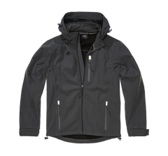 Geaca Softshell Geaca Hurricane Anthracite Brandit - Performanță Versatilă