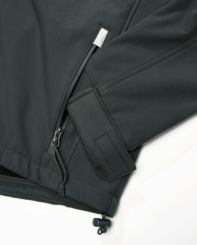 Geaca Softshell Geaca Hurricane Anthracite Brandit - Performanță Versatilă