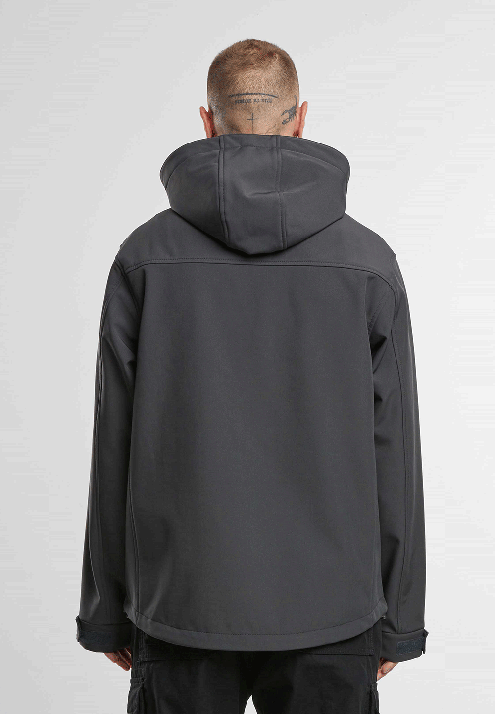 Geaca Softshell Geaca Hurricane Anthracite Brandit - Performanță Versatilă