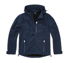 Geaca Softshell Geaca Hurricane Navy Brandit - Caldura si Mobilitate
