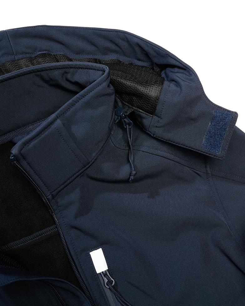 Geaca Softshell Geaca Hurricane Navy Brandit - Caldura si Mobilitate