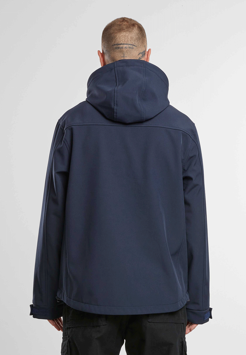 Geaca Softshell Geaca Hurricane Navy Brandit - Caldura si Mobilitate
