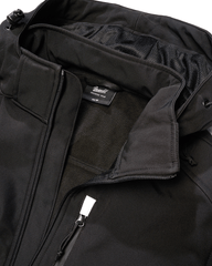 Geaca Softshell Geaca Hurricane Negru Brandit - Performanță în Orice Misiune