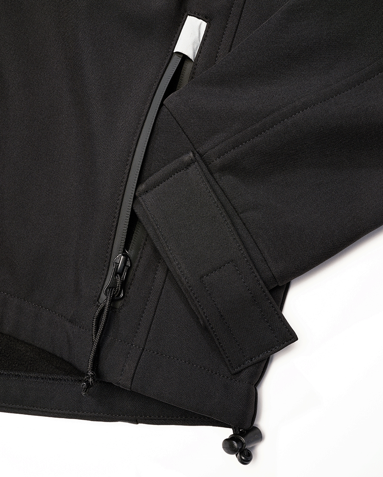 Geaca Softshell Geaca Hurricane Negru Brandit - Performanță în Orice Misiune
