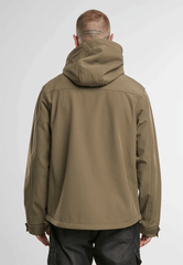 Geaca Softshell Geaca Hurricane Olive Brandit - Performanta Multifunctionala