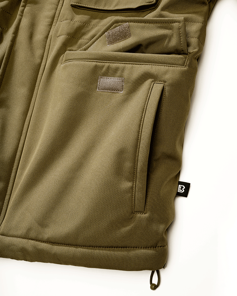 Geaca Softshell Geaca M65 Olive Brandit - Caldura si Mobilitate