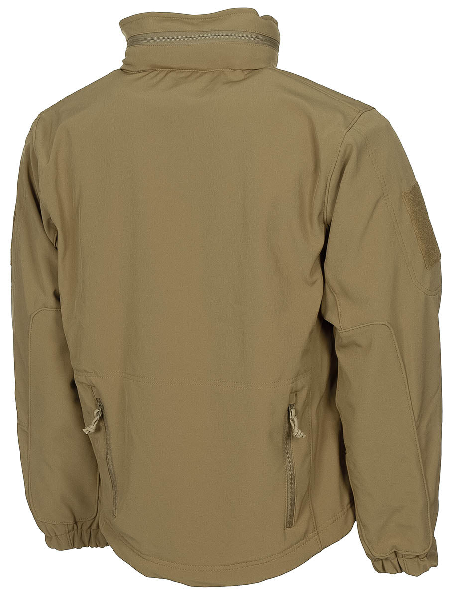 Geacă Softshell Scorpion Coyote MFHProfessional - Teflon, Antivânt