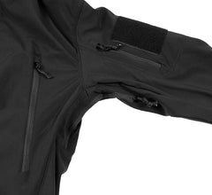 Geacă Softshell Scorpion Negru MFHProfessional - Antivânt & Respirabilă, Teflon