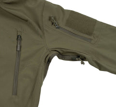 Geacă Softshell "Scorpion" Oliv MFHProfessional - Acoperire Teflon, Rezistentă la Vânt