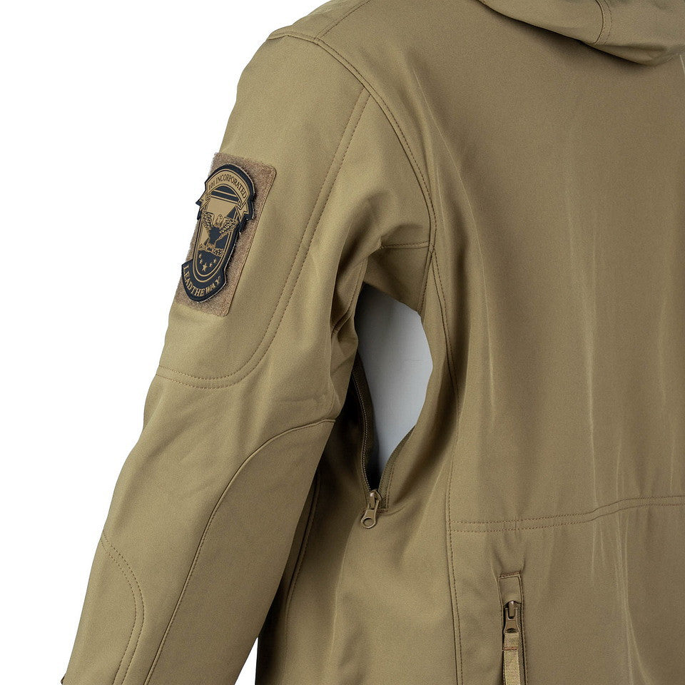 Geacă Softshell Tactical Khaki - Performanță Adaptabilă