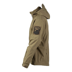 Geacă Softshell Tactical Khaki - Performanță Adaptabilă