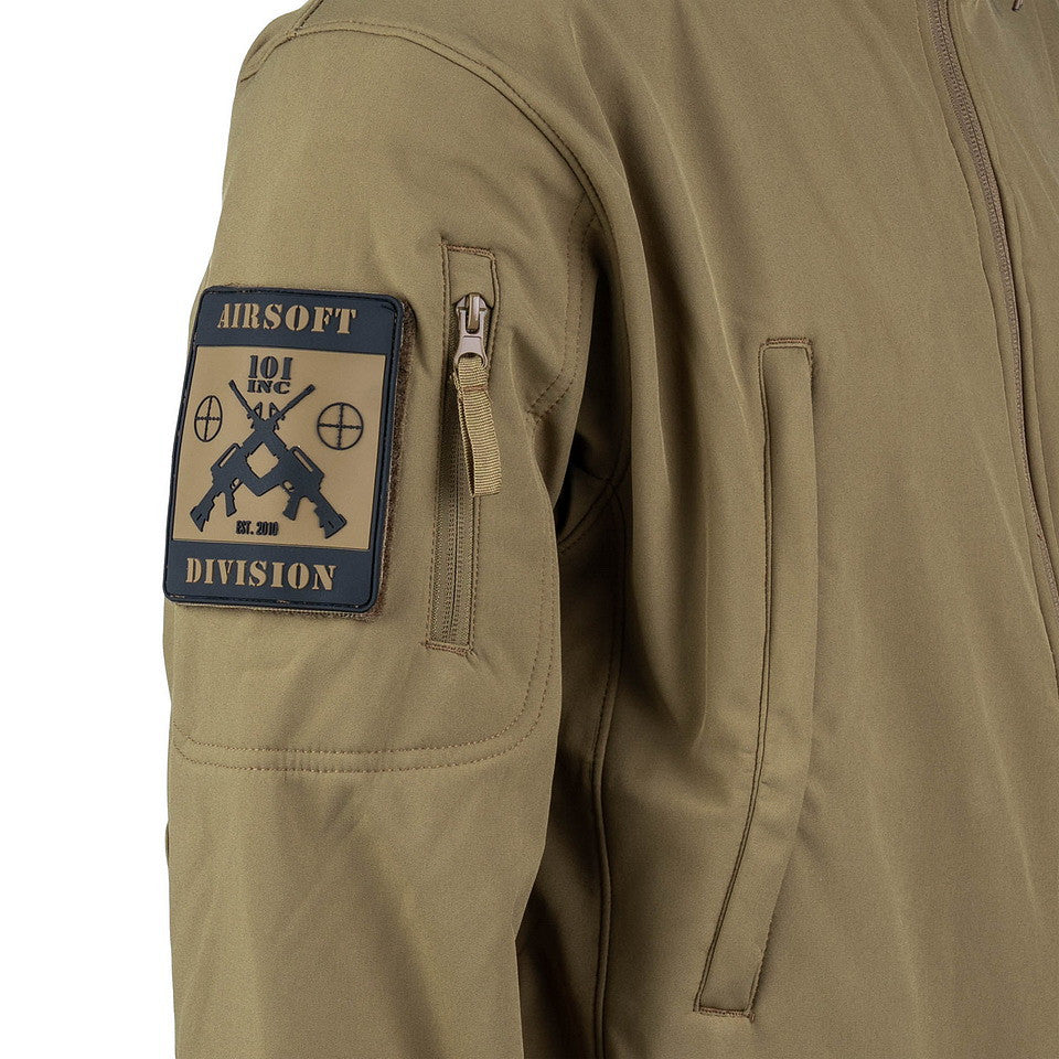 Geacă Softshell Tactical Khaki - Performanță Adaptabilă