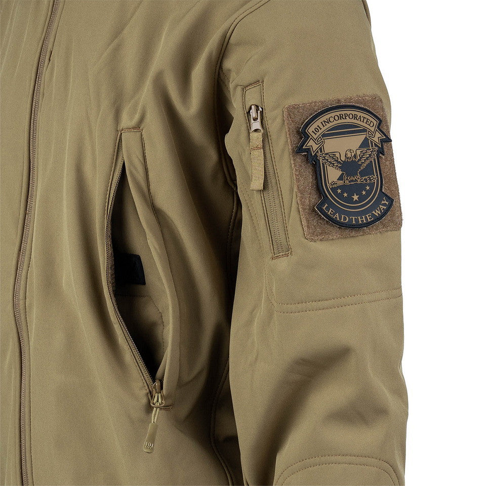 Geacă Softshell Tactical Khaki - Performanță Adaptabilă