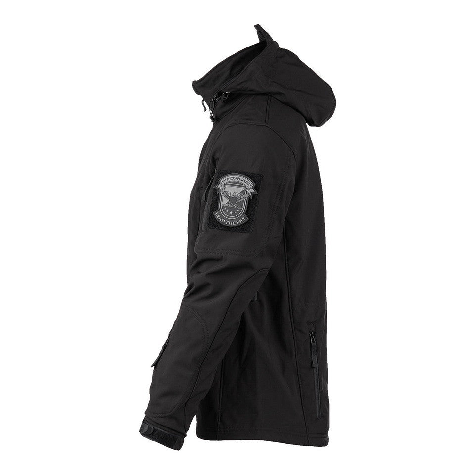 Geacă Softshell Tactical Negru - Performanță Fără Compromis