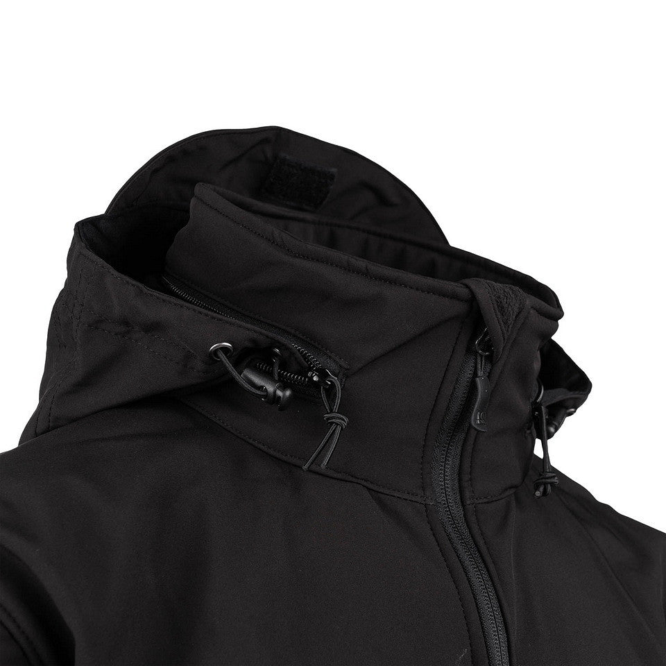 Geacă Softshell Tactical Negru - Performanță Fără Compromis