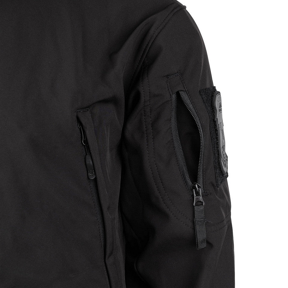 Geacă Softshell Tactical Negru - Performanță Fără Compromis