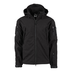 Geacă Softshell Tactical Negru - Performanță Fără Compromis