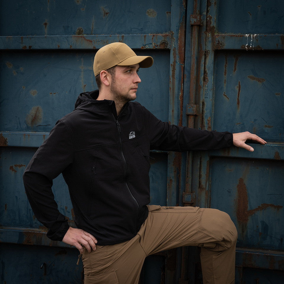 Geacă Softshell TF-2215 Trail Jacket Negru TF-2215 - Confort și Protecție Activă