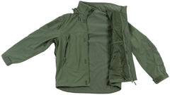 Geacă Softshell Viper Oliv MFH - Respirabilă, Rezistentă la Vânt